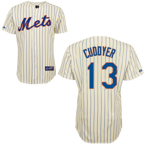 Michael Cuddyer #13 Youth Baseball Jersey-New York Mets Authentic Home White Cool Base MLB Jersey